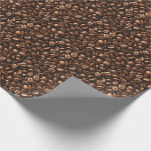 Kaffeebohnen Deluxe Packpapier (Ecke)