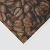 Kaffeebohnen entziffern nahtloser Hintergrund Seidenpapier (Ausschnitt)