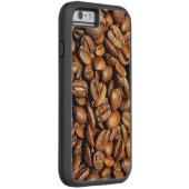 Kaffeebohnen-Fall Case-Mate iPhone Hülle (Rückseite/Rechts)