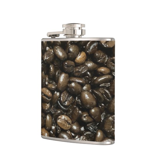 Kaffeebohnen Flachmann (Links)