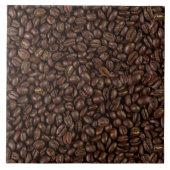 Kaffeebohnen Fliese (Vorderseite)