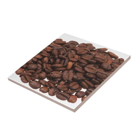 Kaffeebohnen Fliese (Seite)