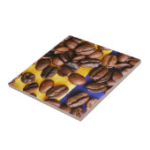 Kaffeebohnen Fliese (Seite)