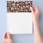 Kaffeebohnen Flyer (Hand)