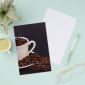Kaffeebohnen Flyer (Vorderseite & Rückseite)