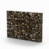 Kaffeebohnen Fotoblock (Rechts)