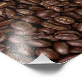 Kaffeebohnen Fotodruck (Ecke)