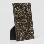 Kaffeebohnen Fotoplatte (Seite)