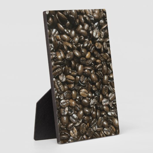 Kaffeebohnen Fotoplatte (Seite)