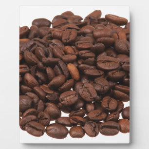 Kaffeebohnen Fotoplatte