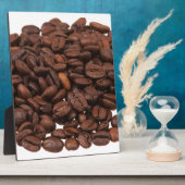 Kaffeebohnen Fotoplatte (Seite)