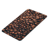 Kaffeebohnen, frisch geröstet magnet (Linke Seite)