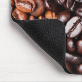Kaffeebohnen - ganzes Licht und Dunkelheit Mousepad (Ecke)
