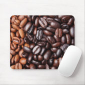 Kaffeebohnen - ganzes Licht und Dunkelheit Mousepad (Mit Mouse)