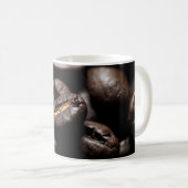 Kaffeebohnen gerösteten Kaffee Kaffeetasse (VorderseiteRechts)