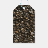 Kaffeebohnen Geschenkanhänger (Rückseite)
