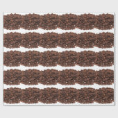 Kaffeebohnen Geschenkpapier (Flach)