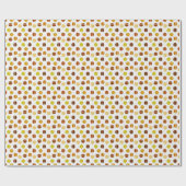 Kaffeebohnen Geschenkpapier (Flach)