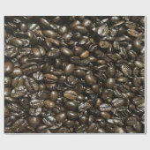Kaffeebohnen Geschenkpapier (Flach)