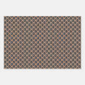 Kaffeebohnen Geschenkpapier Set (Vorderseite 2)