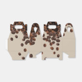 Kaffeebohnen Geschenkschachtel (Ungefaltet)