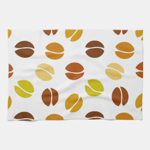 Kaffeebohnen Geschirrtuch