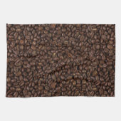 Kaffeebohnen Geschirrtuch (Horizontal)
