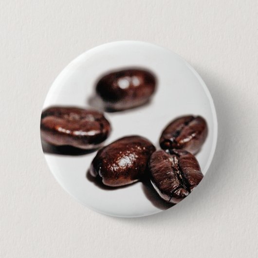 Kaffeebohnen geschossen in meinem neuen Studio Button (Vorderseite)