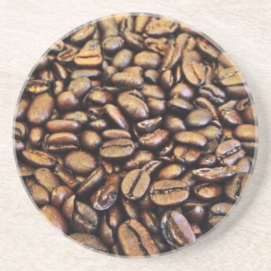 Kaffeebohnen Getränkeuntersetzer (Vorne)
