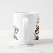 Kaffeebohnen-Gnome Jumbo-Mug Jumbo-Tasse (Rückseite)