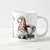 Kaffeebohnen-Gnome Jumbo-Mug Jumbo-Tasse (Rechts)