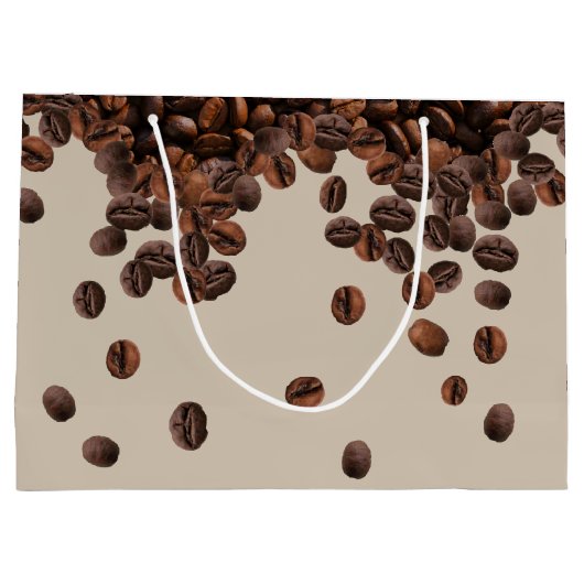 Kaffeebohnen Große Geschenktüte (Rückseite)