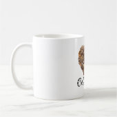 Kaffeebohnen Herz Kaffeetasse (Links)