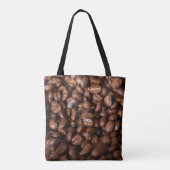 Kaffeebohnen Hintergrundabstrakte, Aroma, Hintergr Tasche (Rückseite)