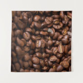 Kaffeebohnen Hintergrundabstrakte, Aroma, Hintergr Wandteppich (Vorderseite (Horizontal))
