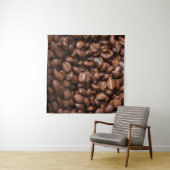 Kaffeebohnen Hintergrundabstrakte, Aroma, Hintergr Wandteppich (Beispiel (Horizontal))