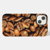 Kaffeebohnen-Hülle iPhone Hülle (Rückseite (Horizontal))