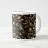 Kaffeebohnen Jumbo-Tasse (Vorderseite Rechts)