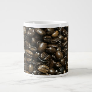 Kaffeebohnen Jumbo-Tasse