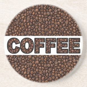 Kaffeebohnen Kaffee Getränkeuntersetzer