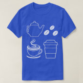 Kaffeebohnen Kaffee Kaffeeelemente Kaffee Lover Gr T-Shirt (Design vorne)