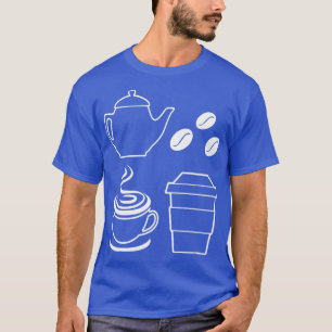 Kaffeebohnen Kaffee Kaffeeelemente Kaffee Lover Gr T-Shirt