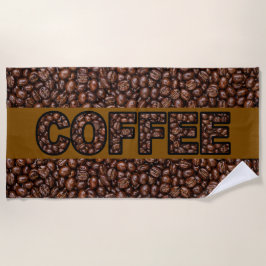 Kaffeebohnen Kaffee Strandtuch