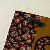 Kaffeebohnen Kaffee Strandtuch (Beispiel)