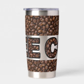 Kaffeebohnen Kaffee Thermobecher (Rechts)
