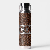 Kaffeebohnen Kaffee Trinkflasche (Vorne)