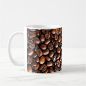 Kaffeebohnen Kaffeetasse (Links)