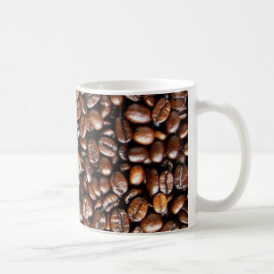 Kaffeebohnen Kaffeetasse