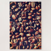 Kaffeebohnen - Kaffeezeit Puzzle (Vertikal)