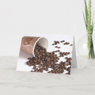 Kaffeebohnen Karte